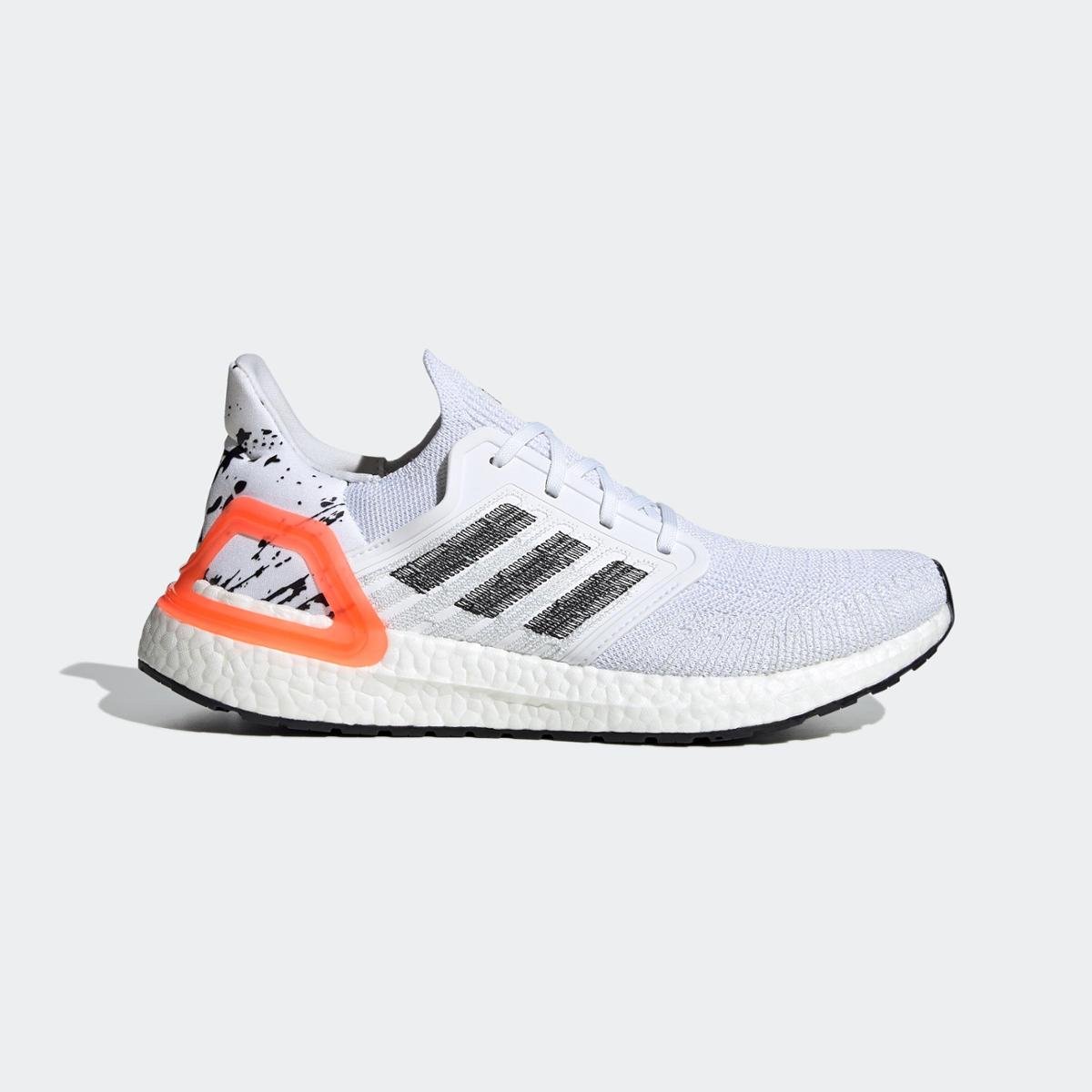 Tênis Ultraboost 20 Adidas Branco+Preto Netshoes