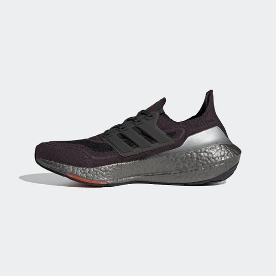 Tênis Ultraboost 21 Adidas - Cinza+Branco