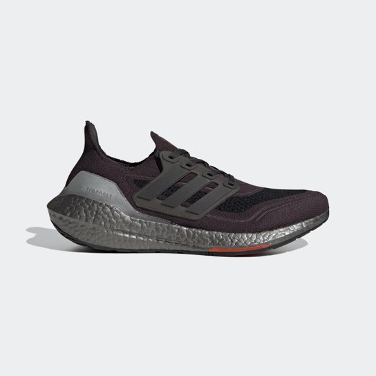 Tênis Ultraboost 21 Adidas - Cinza+Branco