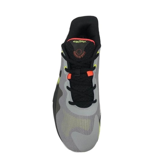 TENIS UNDER ARMOUR BASQUETE BUZZER CINZA E PRETO 40