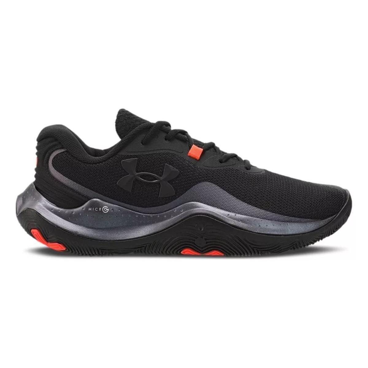 Tênis Under Armour Buzzer 2 Preto Masculino Menor preço em Tênis Under Armour Buzzer 2 Preto Masculino