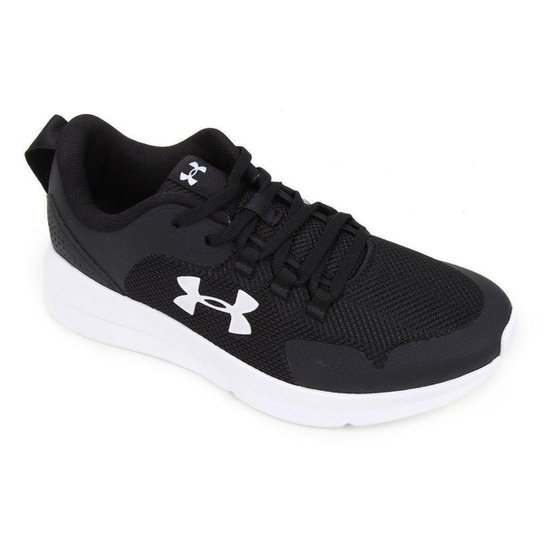 Tênis Under Armour CH Essential Masculino -41- Preto-Branco - Preto+Branco Menor preço em Tênis Under Armour CH Essential Masculino -41- Preto-Branco - Preto+Branco