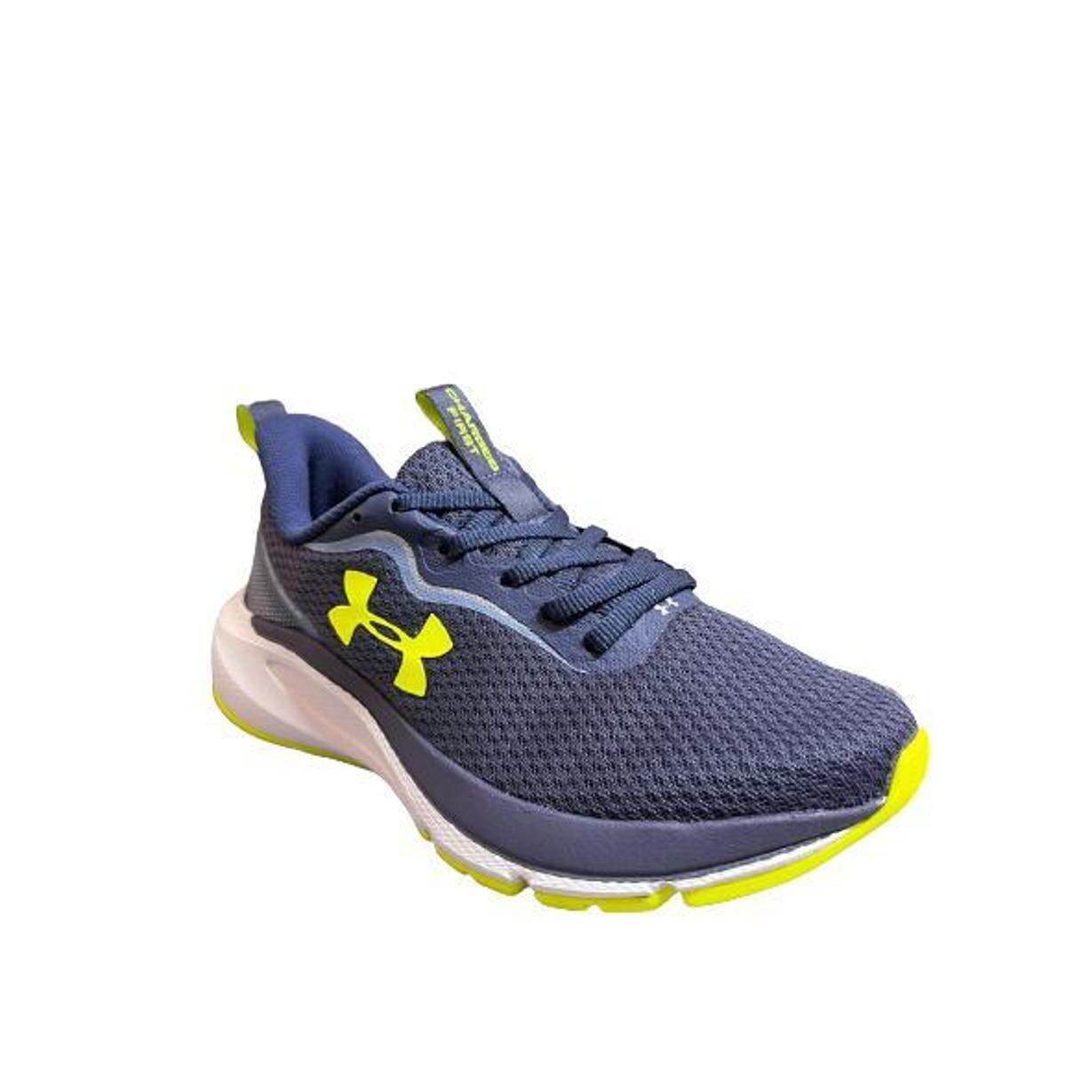 TÊNIS UNDER ARMOUR CH. FIRST TEMP STEEL MNAVY YELLOW-FEMININO Menor preço em TÊNIS UNDER ARMOUR CH. FIRST TEMP STEEL MNAVY YELLOW-FEMININO