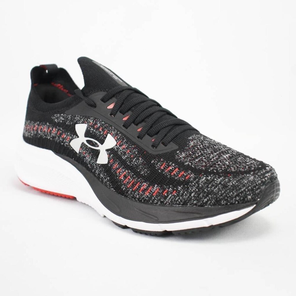 Tênis Under Armour Ch Slight Se Preto e Vermelho