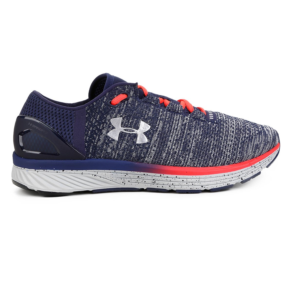 Tênis Under Armour Charged Bandit Masculino Azul+Chumbo Netshoes