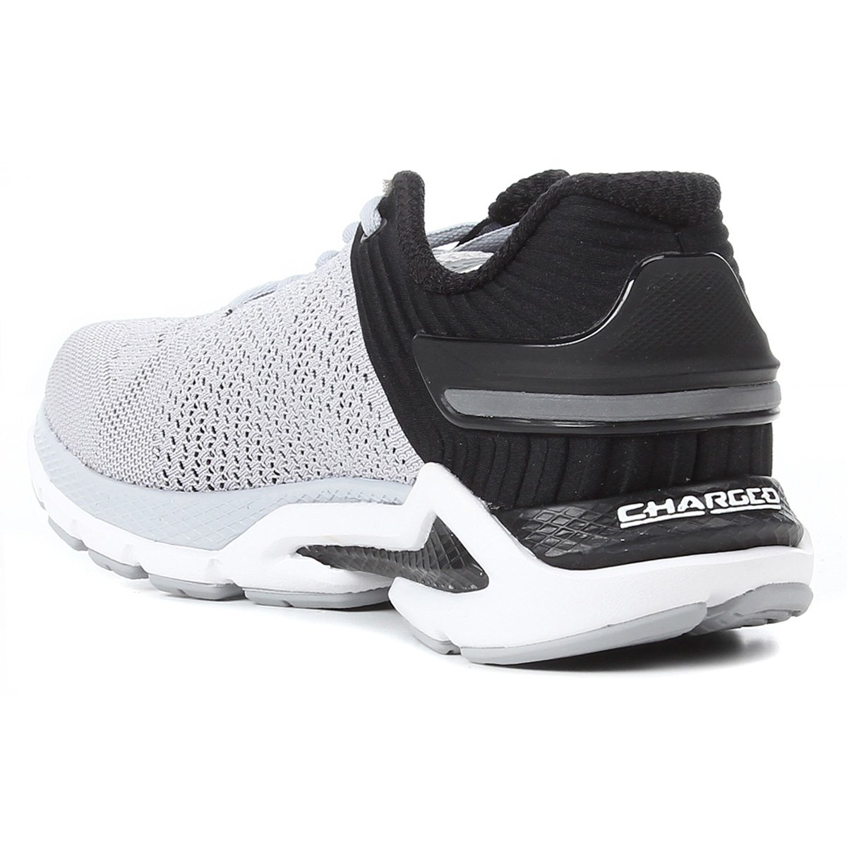 tênis under armour charged blast cinza