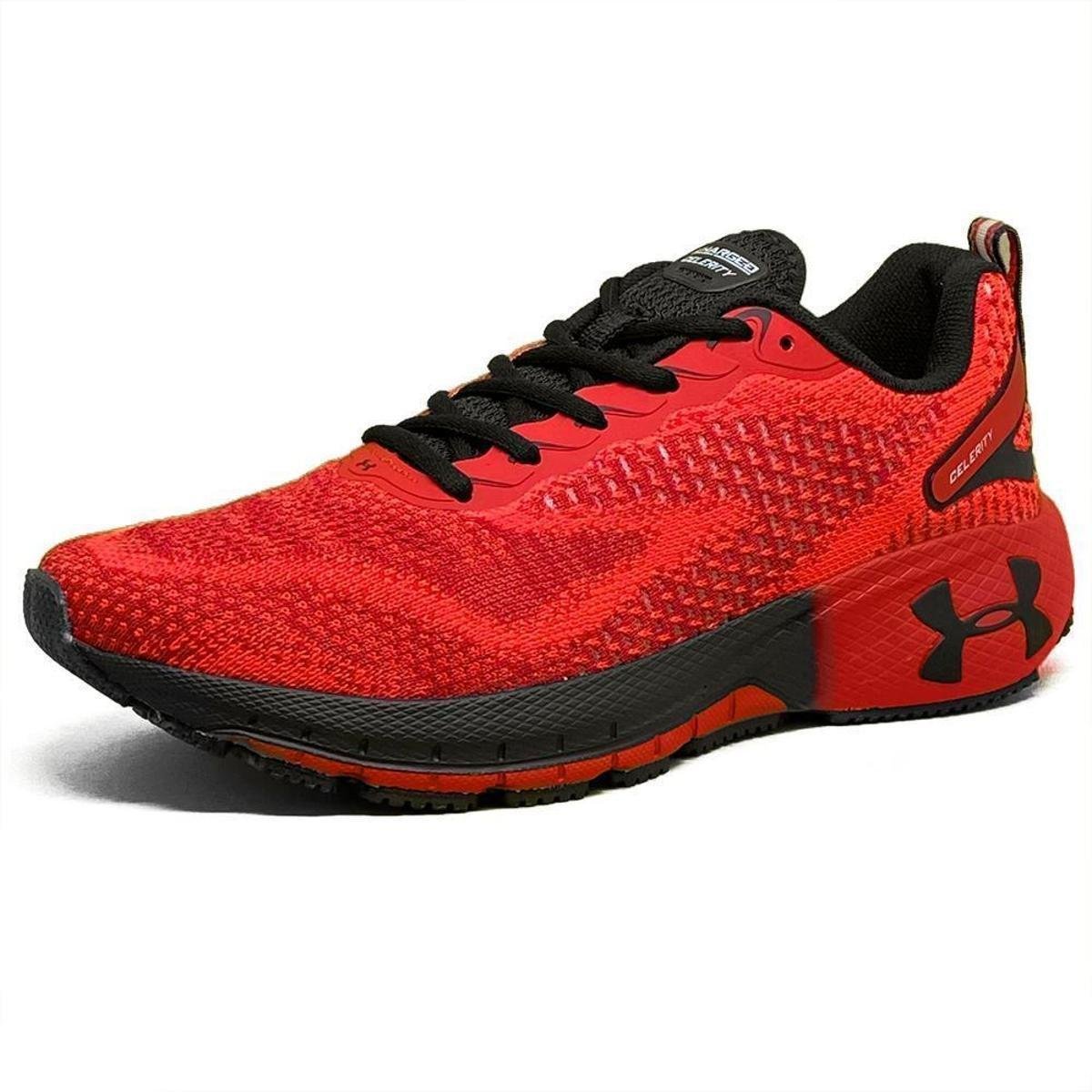 Tênis Under Armour Charged Celerity Masculino Vermelho Netshoes Tênis Under Armour Charged Celerity Masculino Vermelho Netshoes
