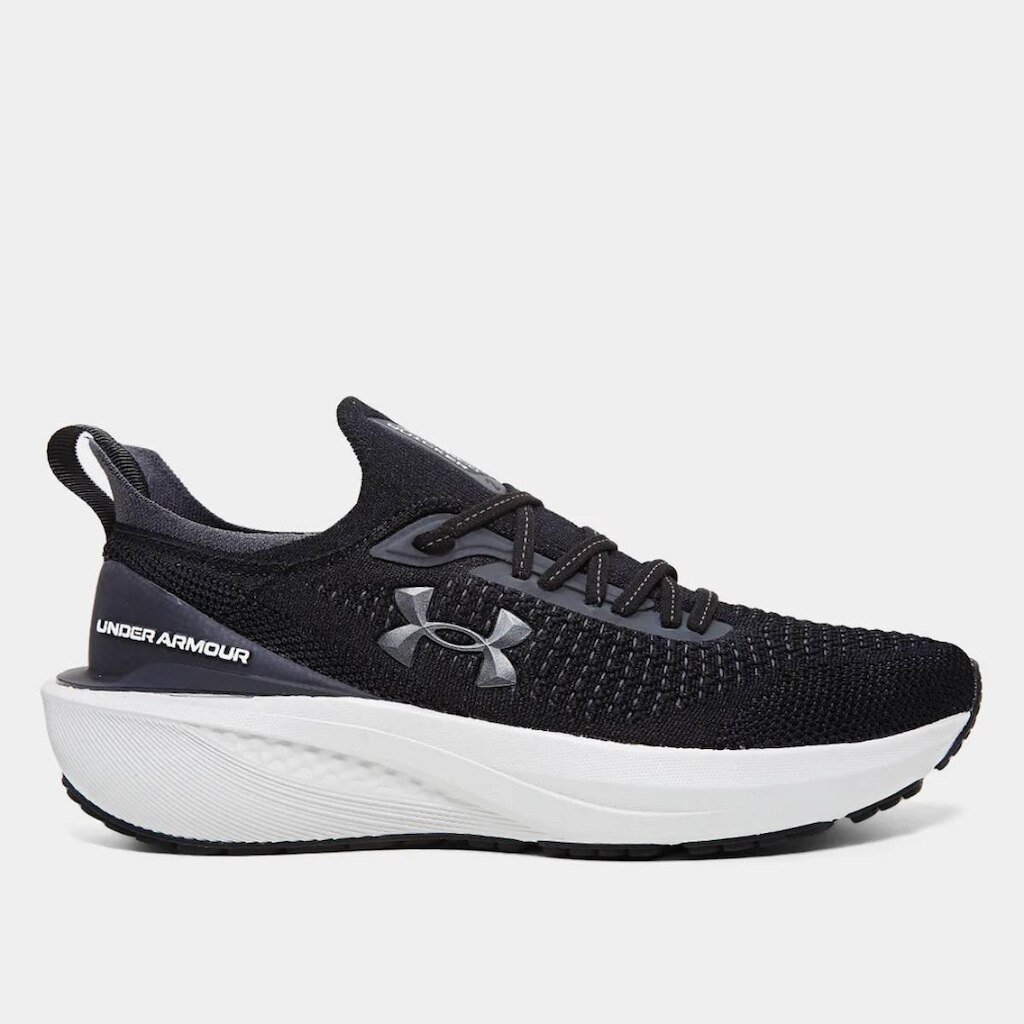 TENIS UNDER ARMOUR CHARGED QUICKER 2 PRETO E BRANCO 40