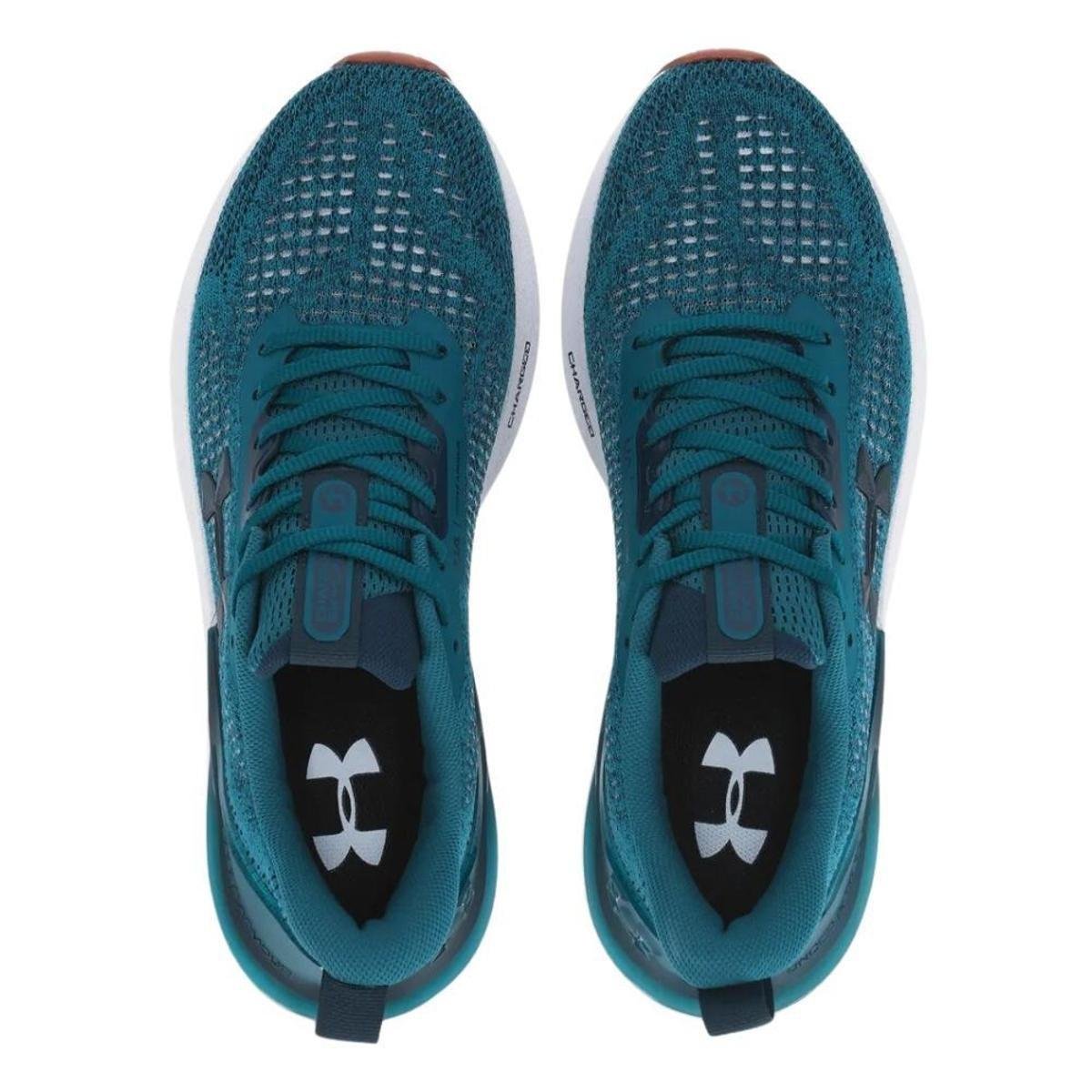Tênis Under Armour Charged Skyline 4 Corrida Petróleo e