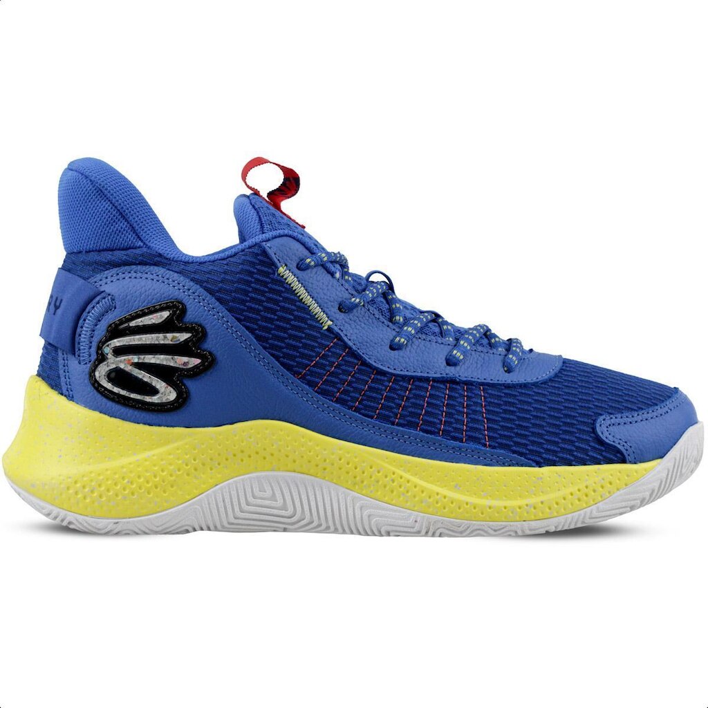 Tênis Under Armour Curry 3Z7 Azul e Amarelo - Masculino