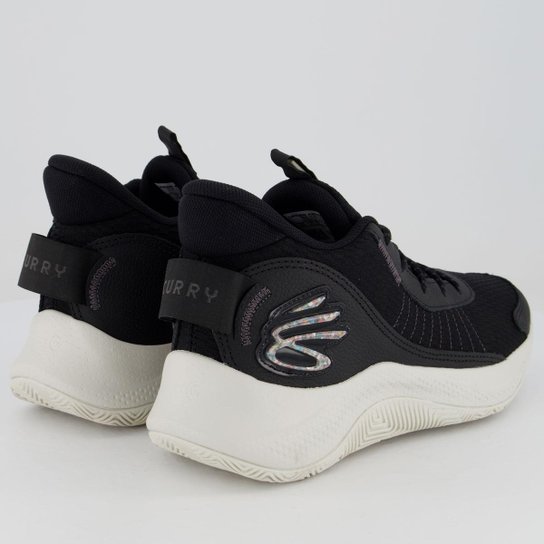 Tênis Under Armour Curry 3Z7 Preto e Branco