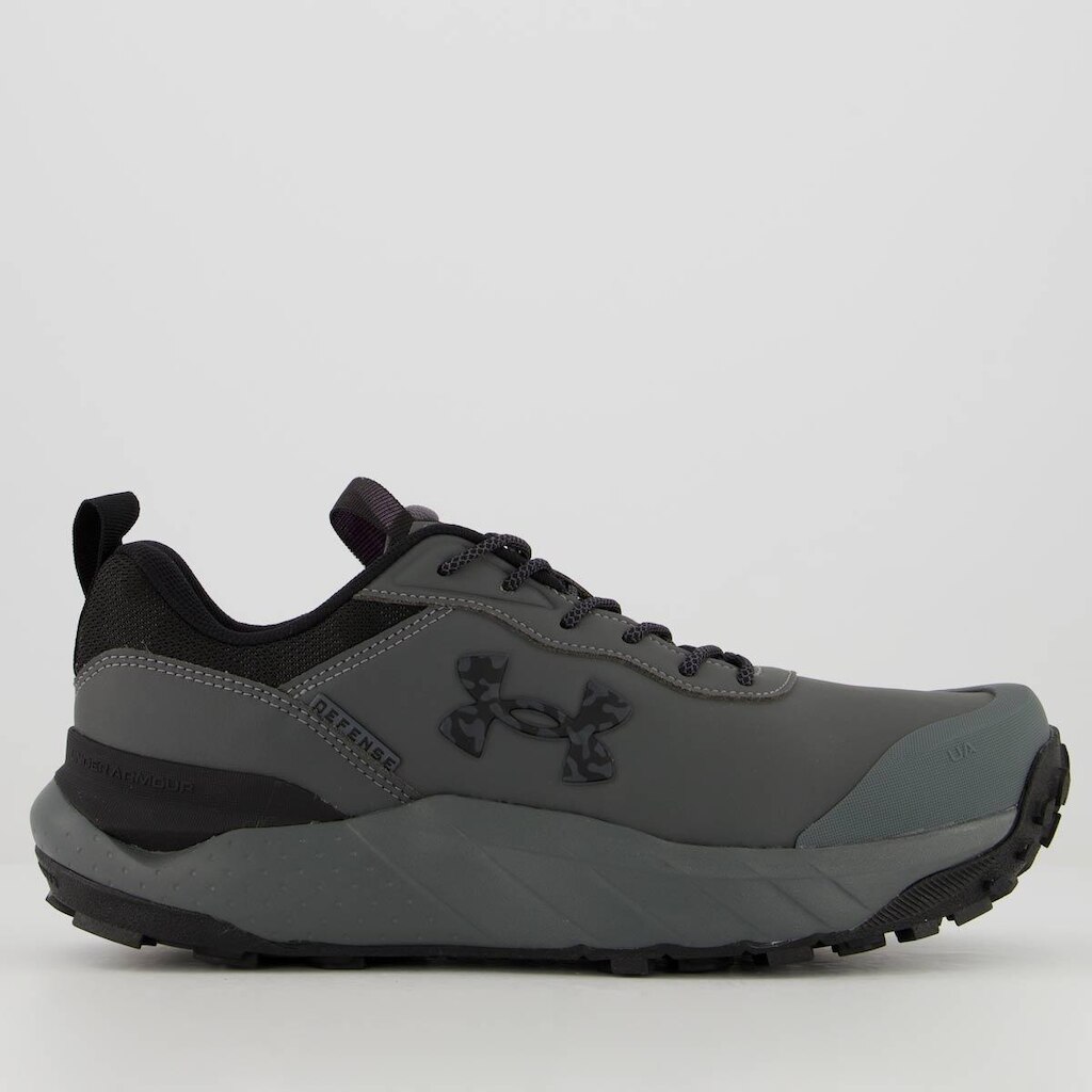 Tênis Under Armour Defense Low Cinza