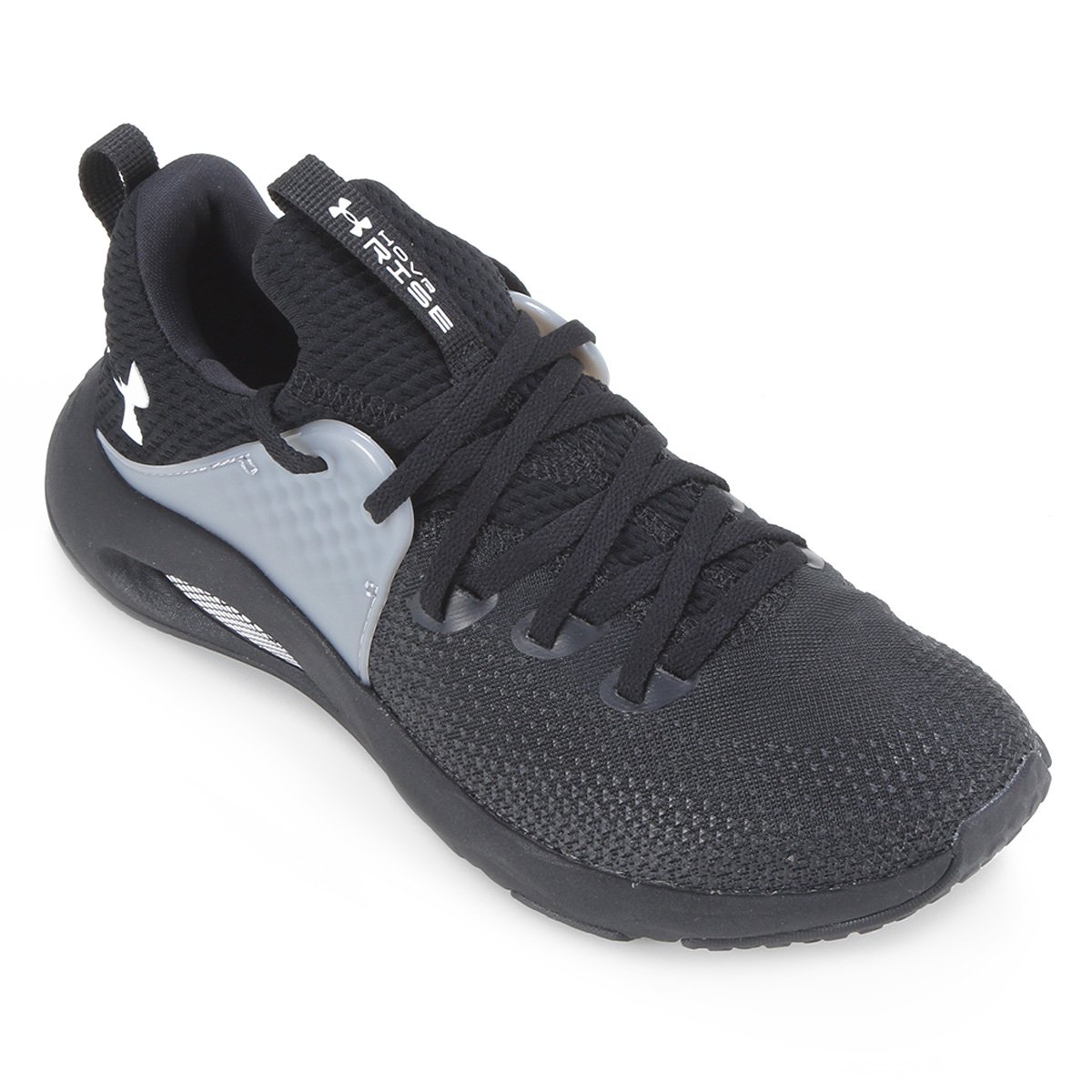 Tênis Under Armour Hovr Rise 3 Feminino - Preto+Branco | Netshoes