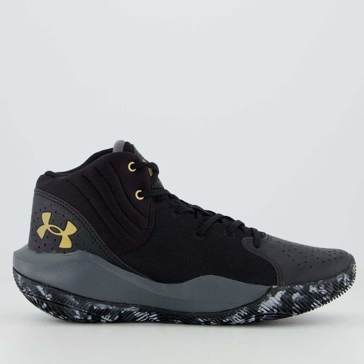 Tênis Under Armour Jet '21 Preto Menor preço em Tênis Under Armour Jet '21 Preto