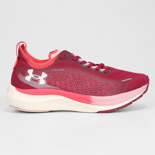 Tênis Under Armour Pacer - Vermelho+Branco Menor preço em Tênis Under Armour Pacer - Vermelho+Branco