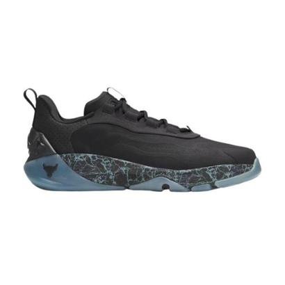 [わーた] under armour project rock Tenis Under Armour Project Rock 8 V BKSEBK Preto/Azul - Preto