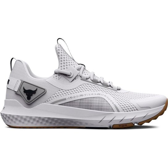 Tênis Under Armour Project Rock BSR 3 Feminino - Branco Menor preço em Tênis Under Armour Project Rock BSR 3 Feminino - Branco