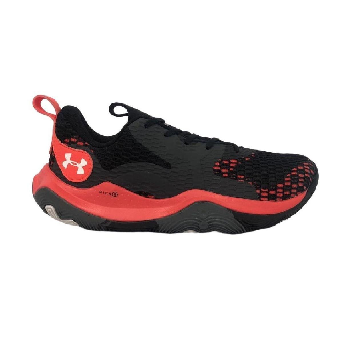 Tênis Under Armour Spawn 3 Masculino - Preto e Laranja Menor preço em Tênis Under Armour Spawn 3 Masculino - Preto e Laranja