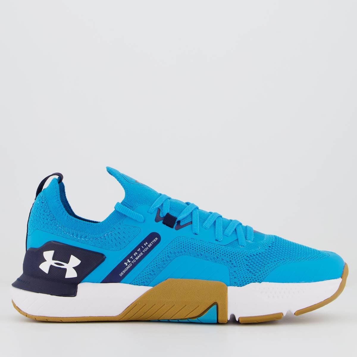 Tênis Under Armour Tribase Cross SE Azul Menor preço em Tênis Under Armour Tribase Cross SE Azul