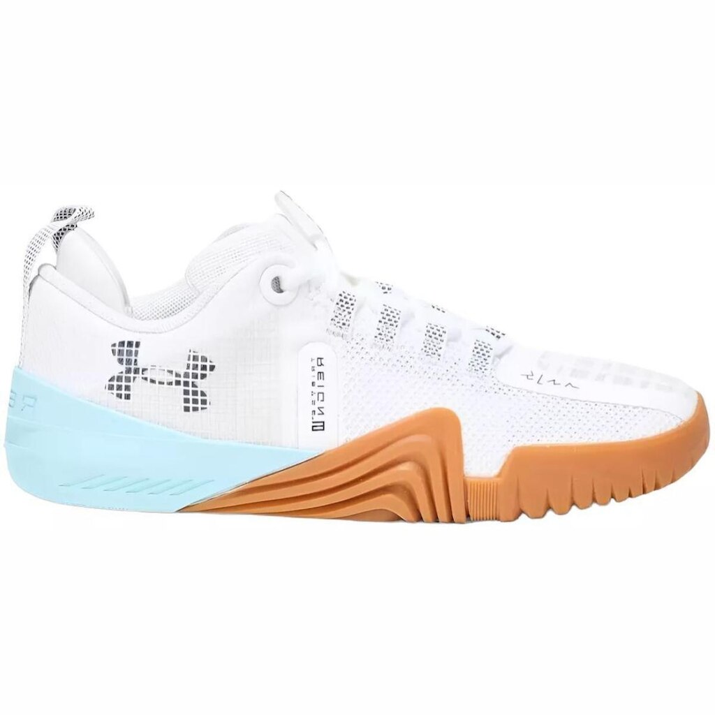Tênis Under Armour Tribase Reign 6 Feminino Branco Azul