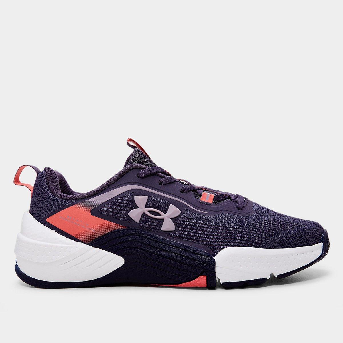Tênis Under Armour Tribase Reps 2 - Marrom+Vermelho