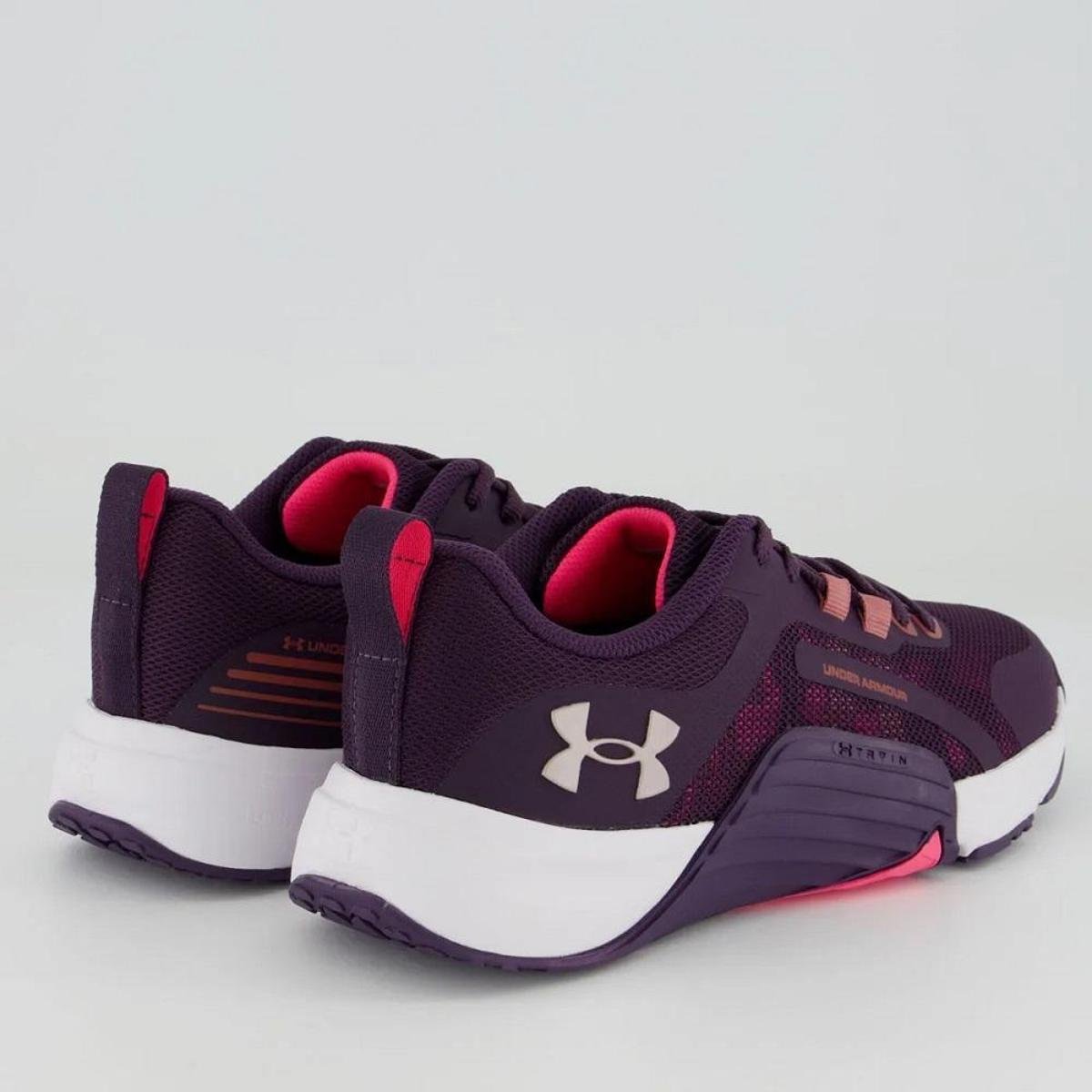 tenis under armour tribase resp unissex Roxo Netshoes