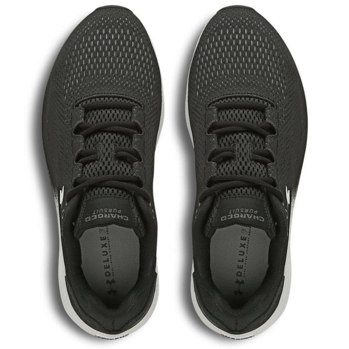 TENIS UNDER ARMOUR UA CHARGED PURSUIT 2 3024046 MRN BCO MASCULINO