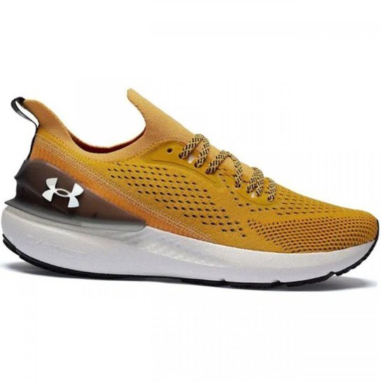 Tenis Under Armour ua Ch.quicker - Amarelo+Branco Menor preço em Tenis Under Armour ua Ch.quicker - Amarelo+Branco