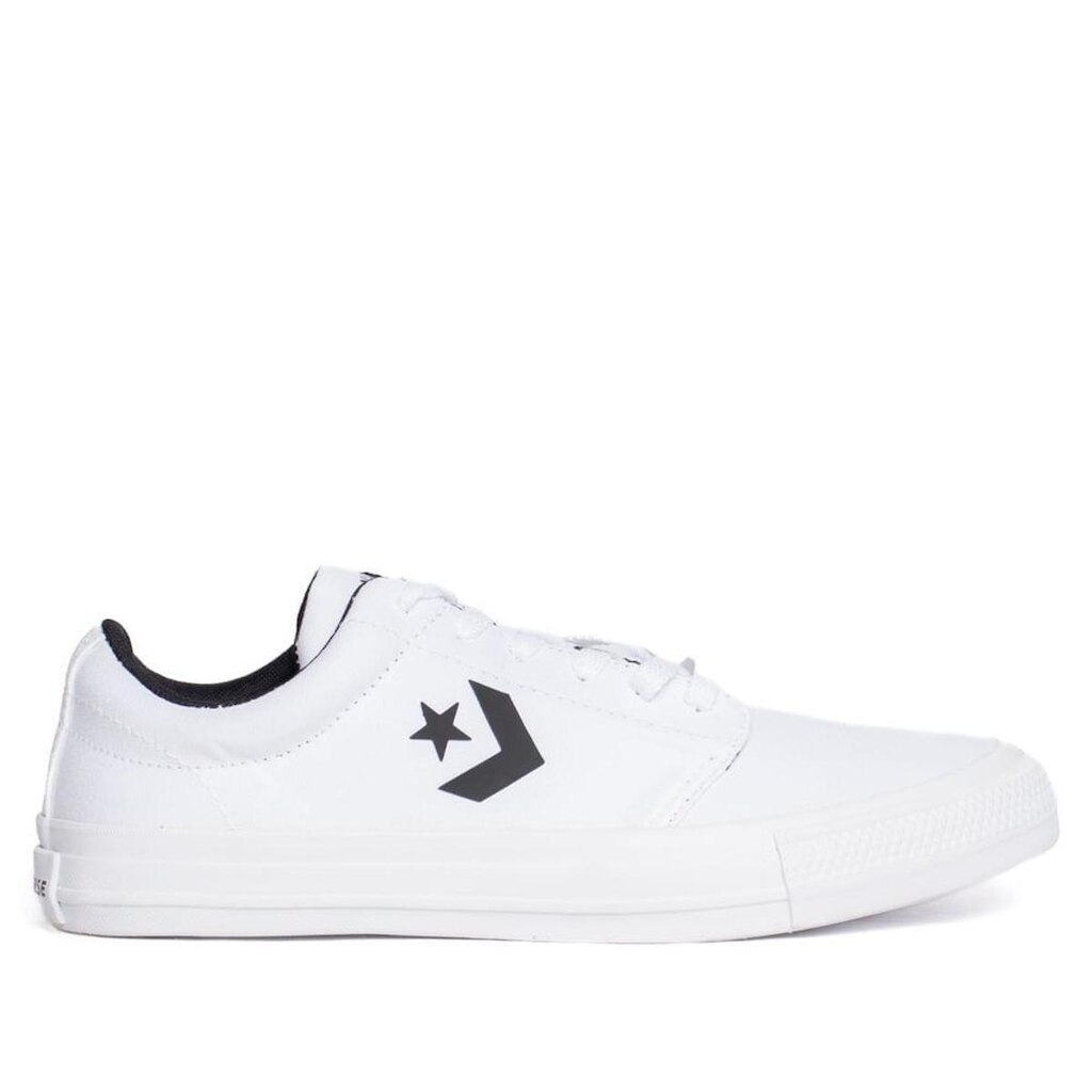 Tênis Unissex Converse Day One Cano Baixo Branco/Preto