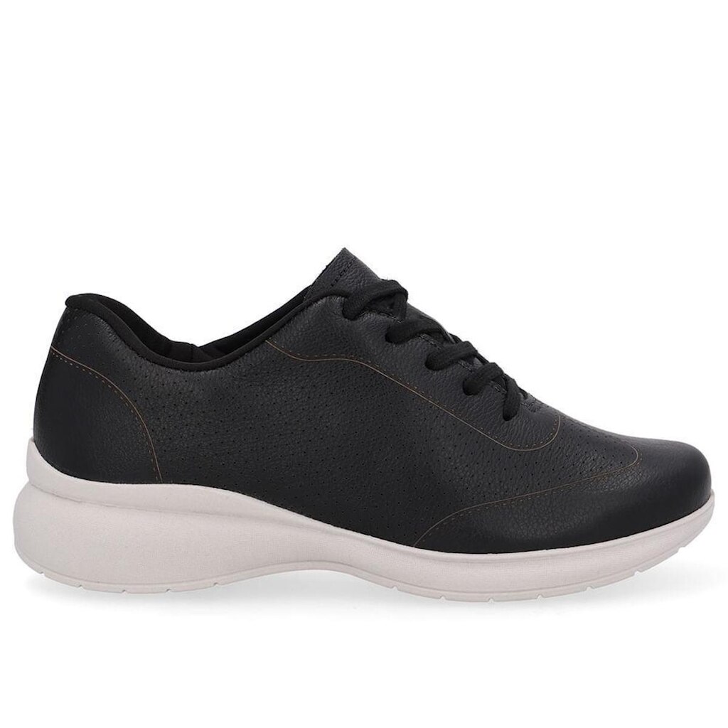 TENIS USAFLEX COURO CASUAL REF UD01001 FEMININO