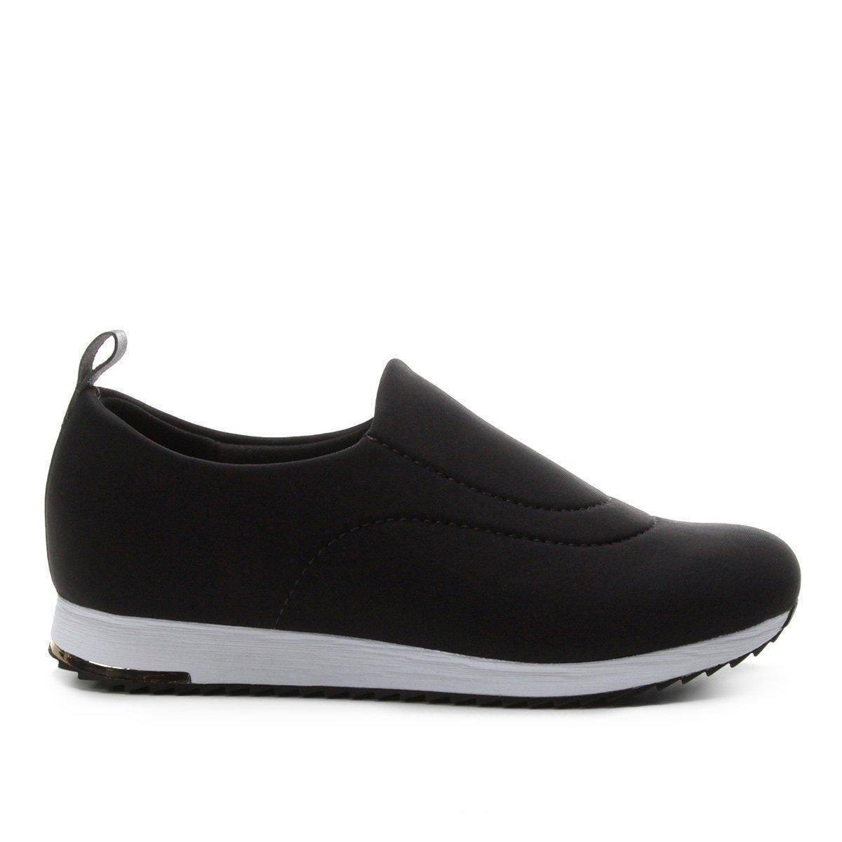 Tênis Usaflex Easy Fit - Preto+Branco | Netshoes