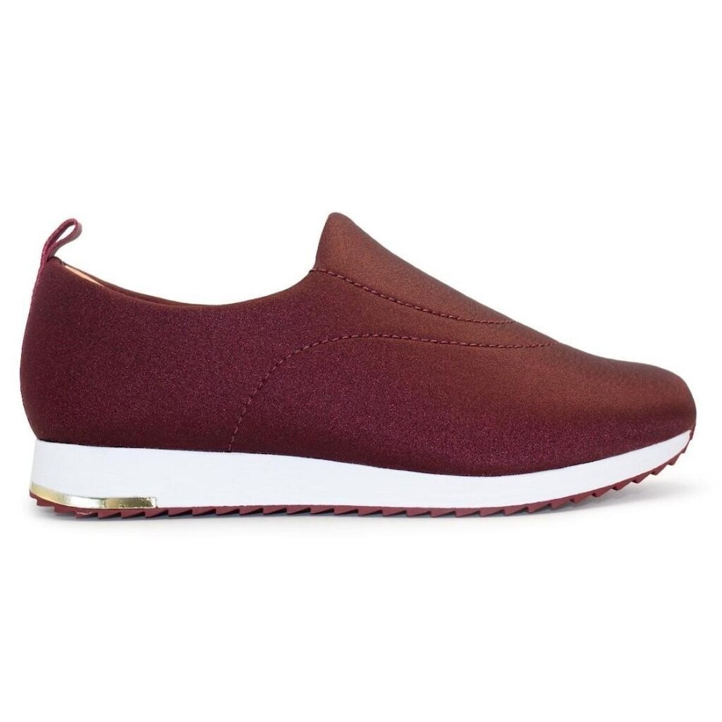 Tênis Usaflex Feminino Slip-On Elastano V9103