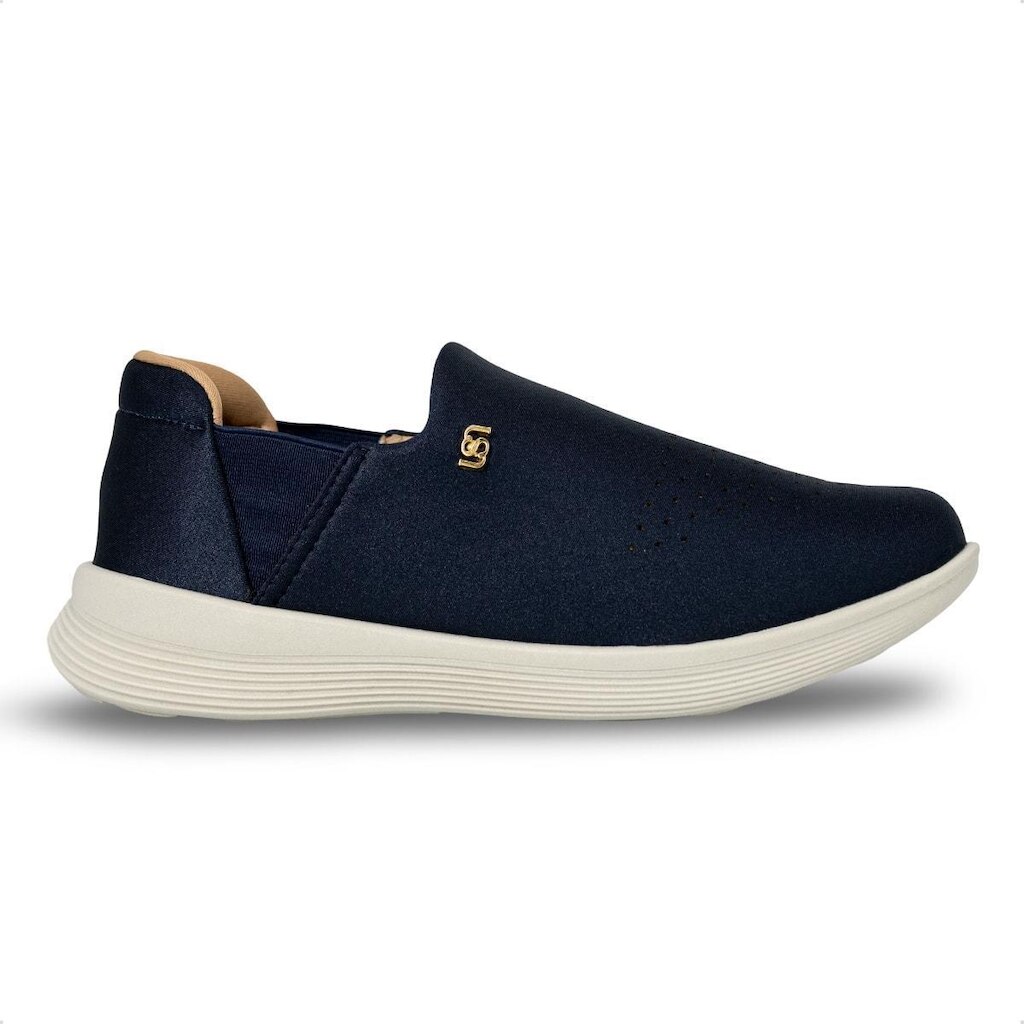 Tênis Usaflex Feminino Slip On Em Tecido Casual UD02010