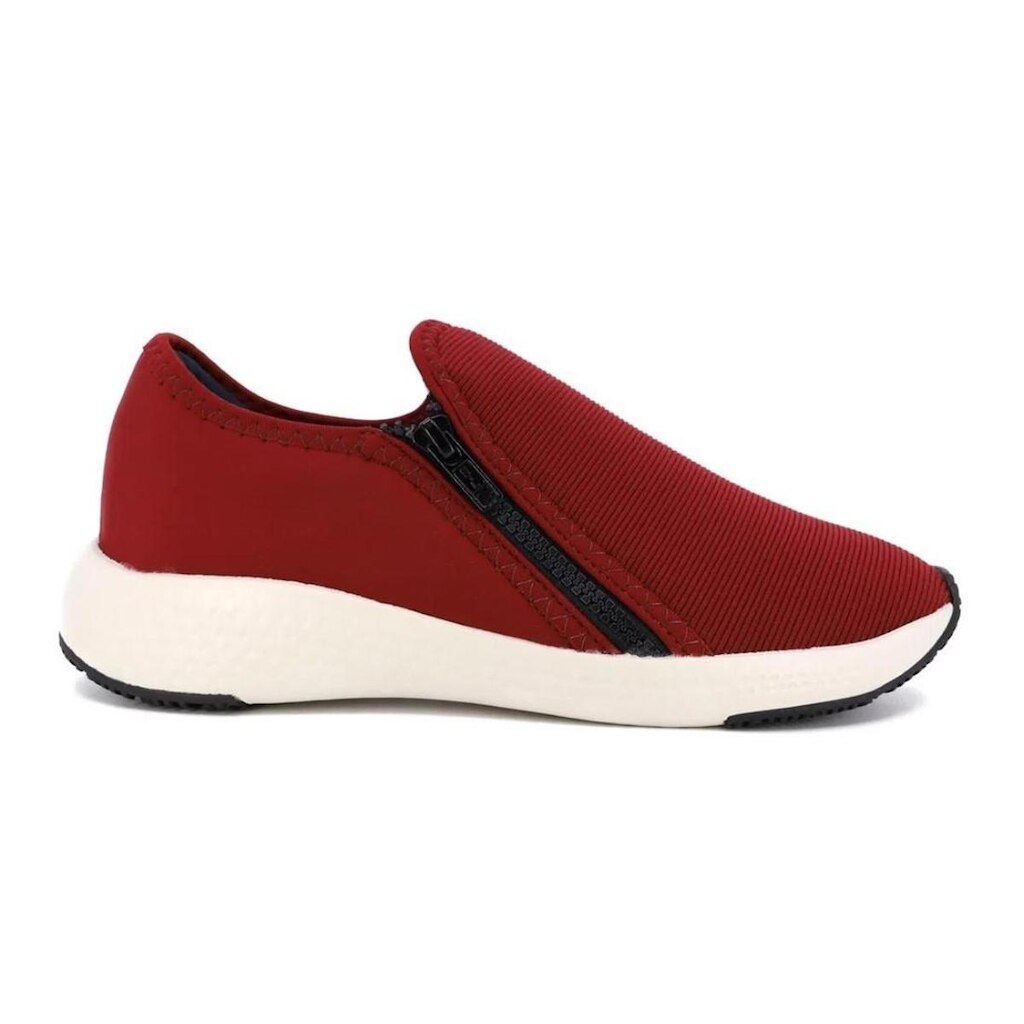 Tênis Usaflex Feminino Zíper Elastano AH1617