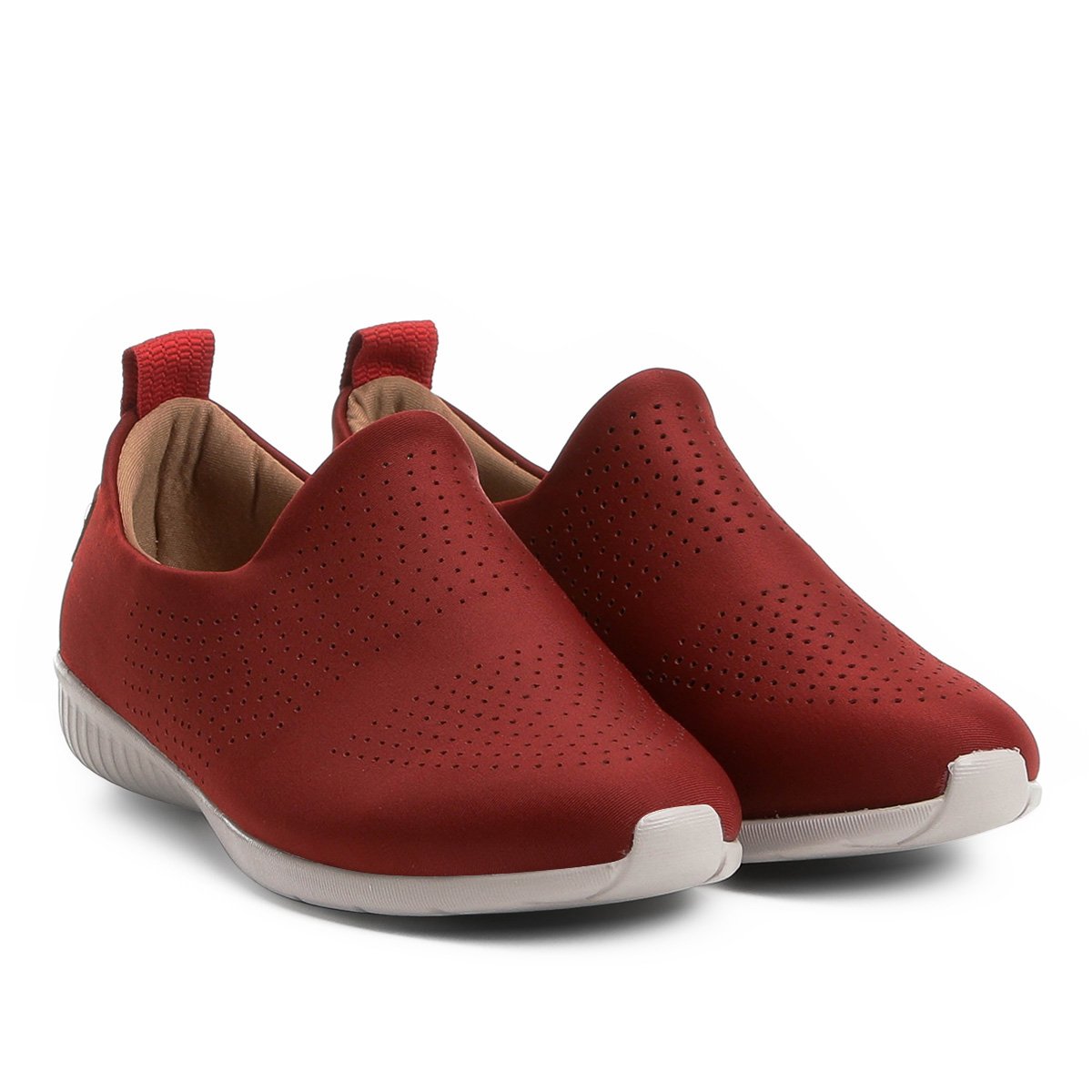 Tênis Usaflex Neoprene Feminino - Vermelho | Netshoes
