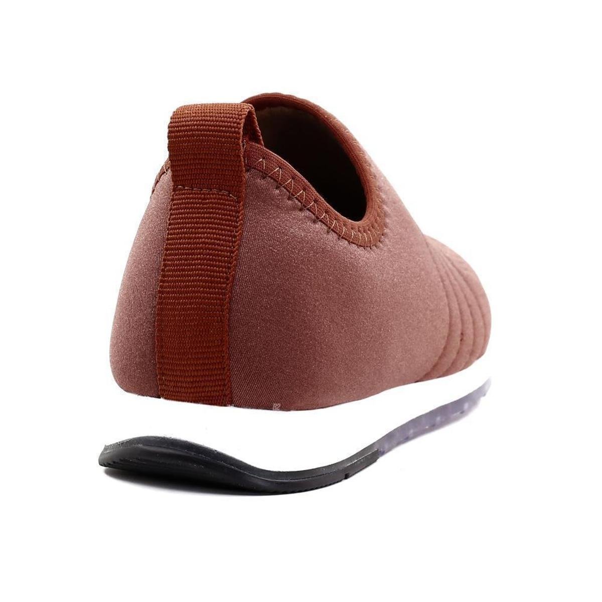 Tênis Usaflex Slip On Jogging - Vermelho+Branco | Netshoes
