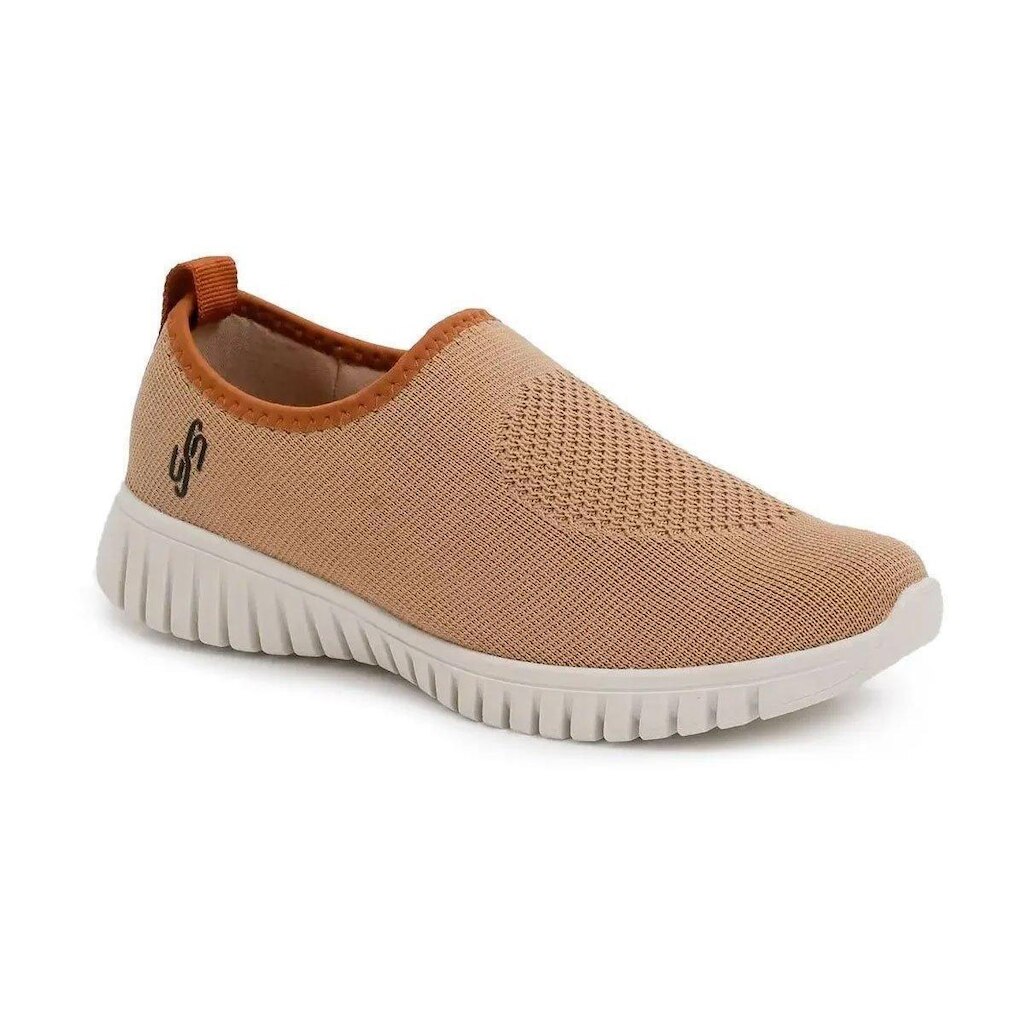 Tenis Usaflex Tricot Feminino - Marrom
