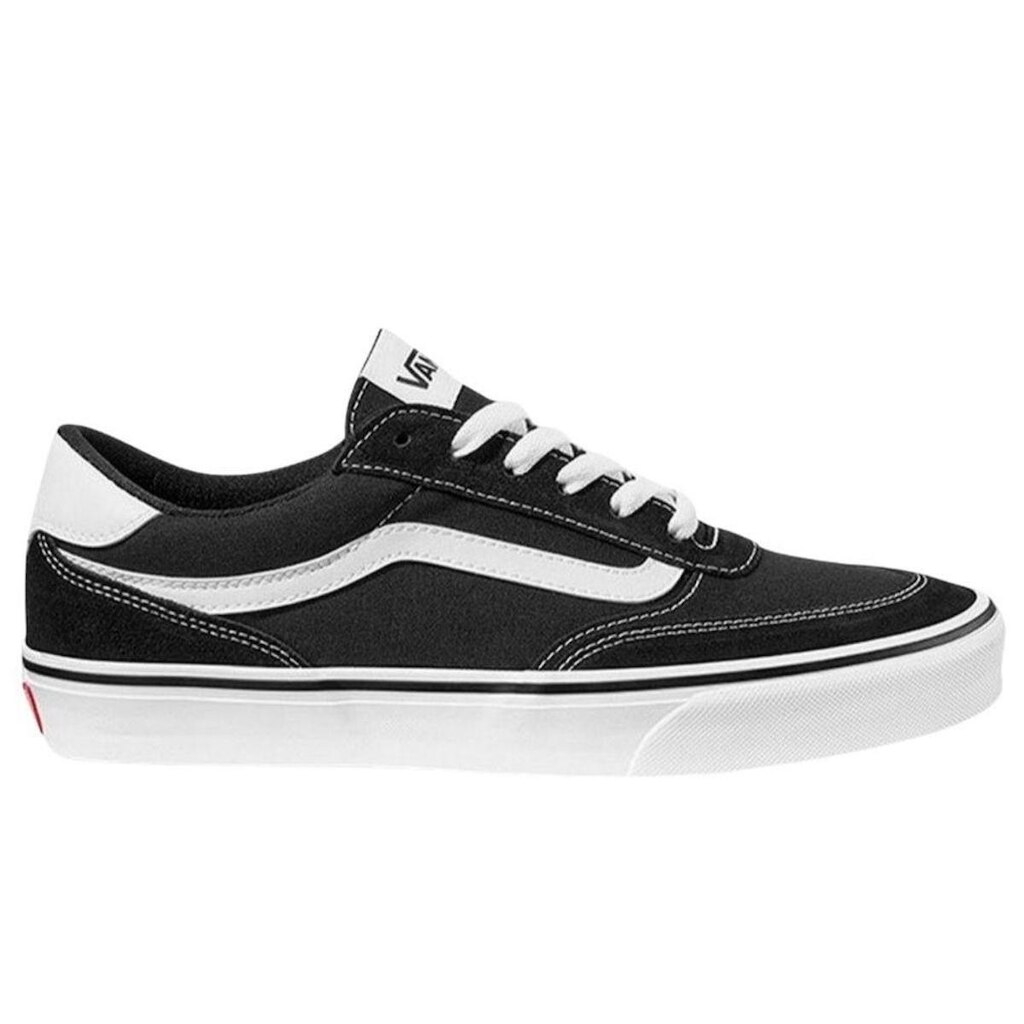 Tenis Vans Casual Brooklyn LS Vn000d7qba2-blk/Whit 39