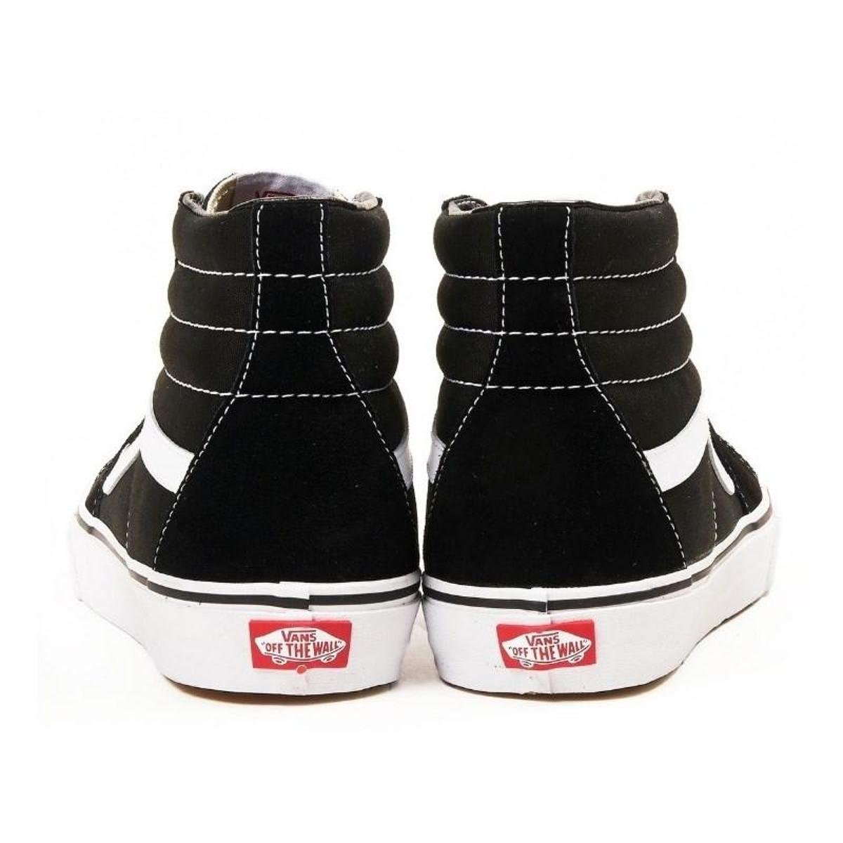 TÊNIS VANS CLASSIC SK8 HI PRETO Netshoes