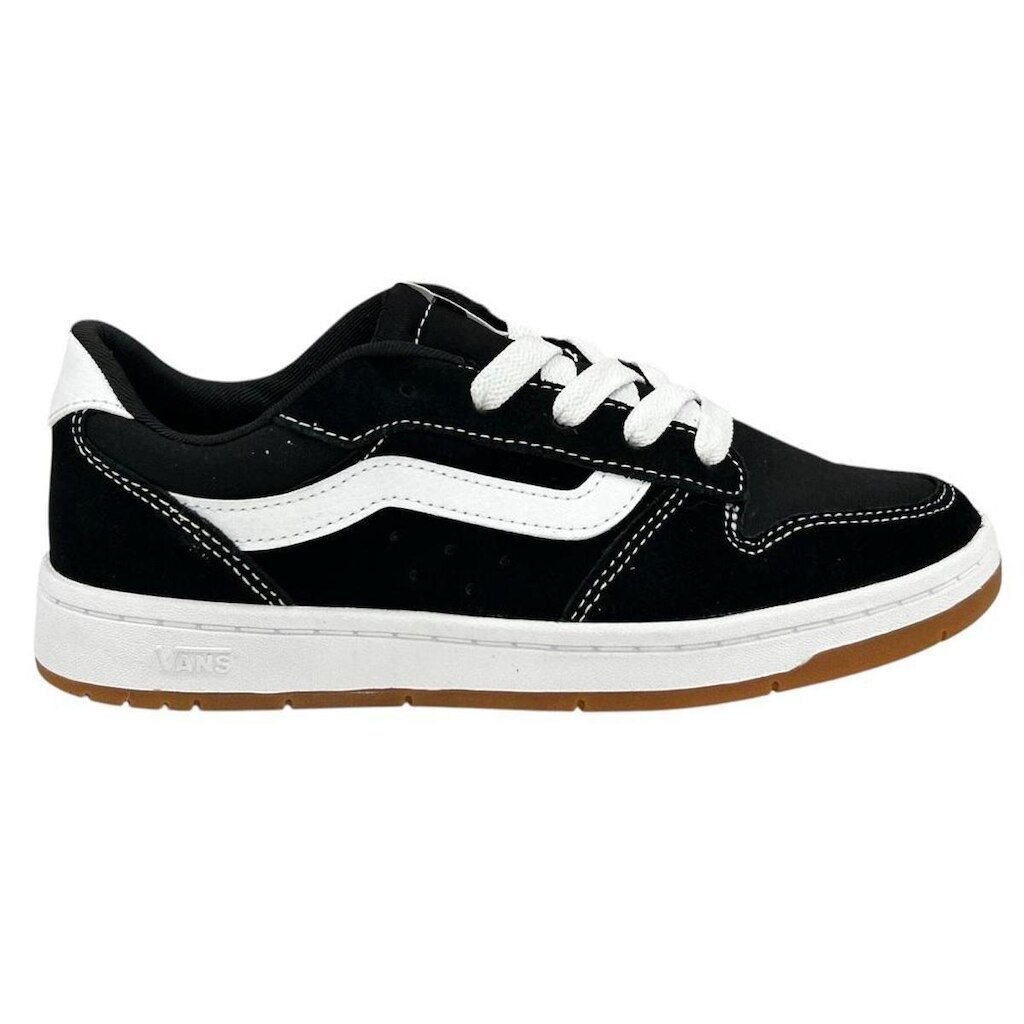 Tênis Vans Ryland Ls Suede Canvas - Grade Alta - Preto