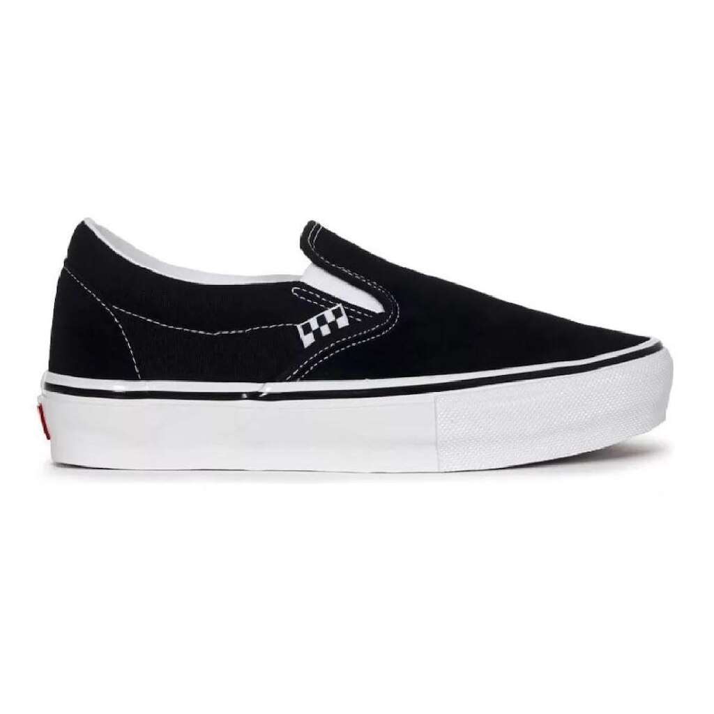 Tênis Vans Skate Slip-On - Preto e Branco