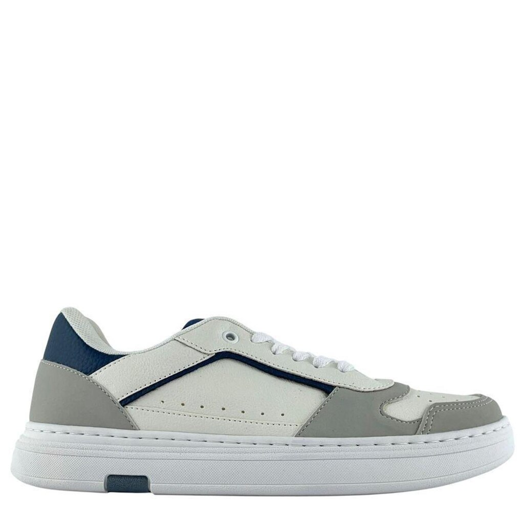 Tênis Velluti Masculino Branco Com Detalhes WE63S