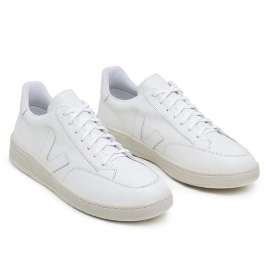 Tênis Ver-12 Couro Extra White - Branco Menor preço em Tênis Ver-12 Couro Extra White - Branco