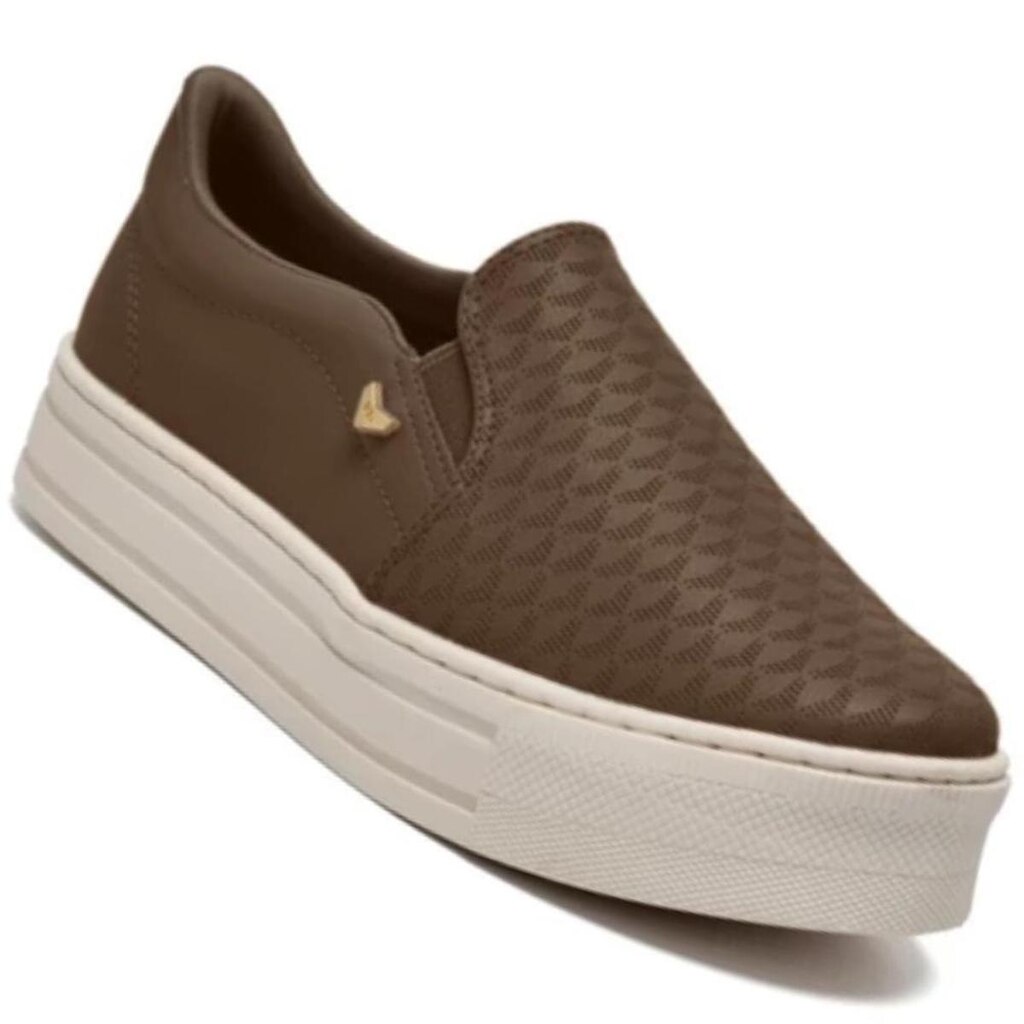 Tenis Via Marte 010-035 Slip On Feminino