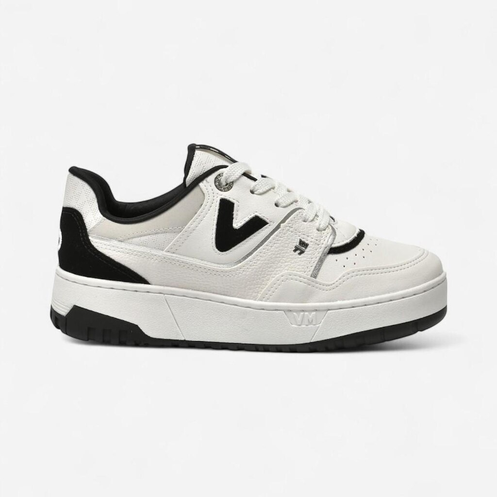 Tênis Via Marte Casual Branco/Preto