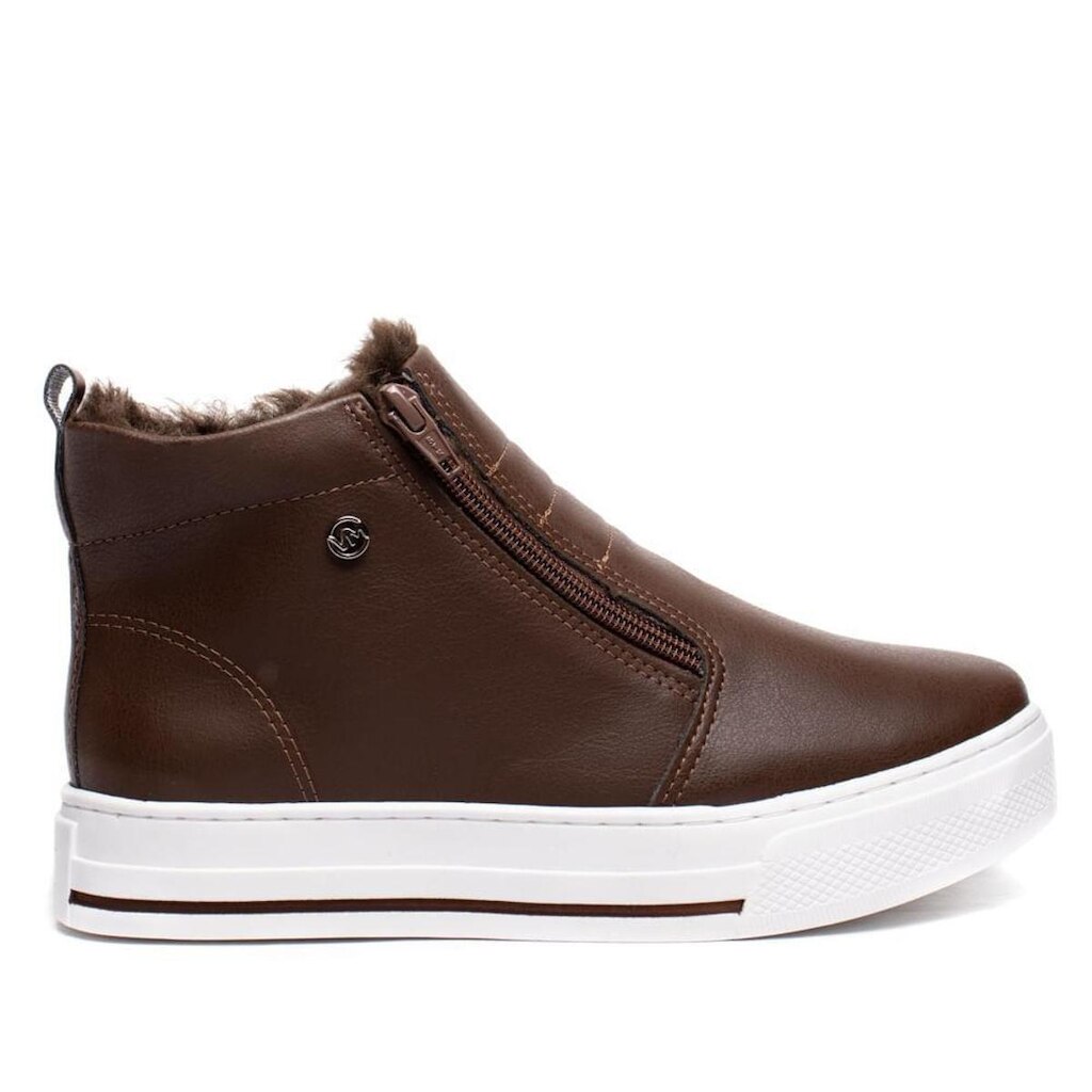 Tênis Via Marte Casual com Pelo Feminino