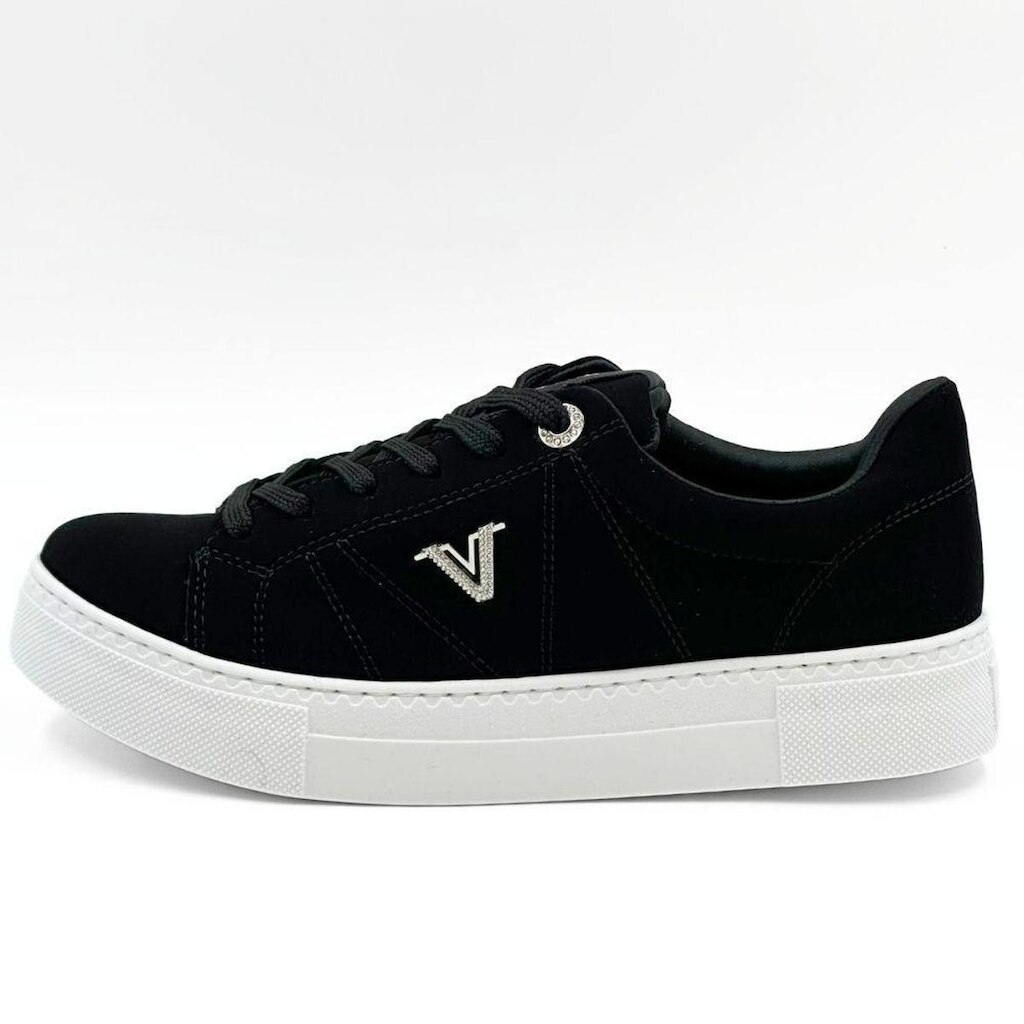 Tênis Via Marte Casual em Nobuck com Cadarço Feminino