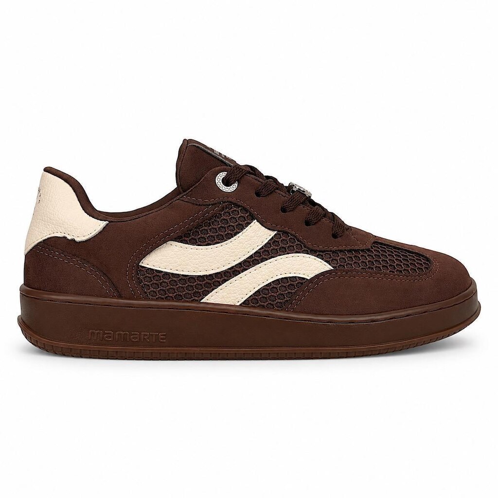 Tênis Via Marte Casual Feminino 362-013 Marrom