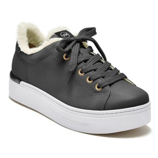 Tênis via marte casual feminino c/pelo preto 22-2307 - Preto é ruim? Tênis via marte casual feminino c/pelo preto 22-2307 - Preto é boa?