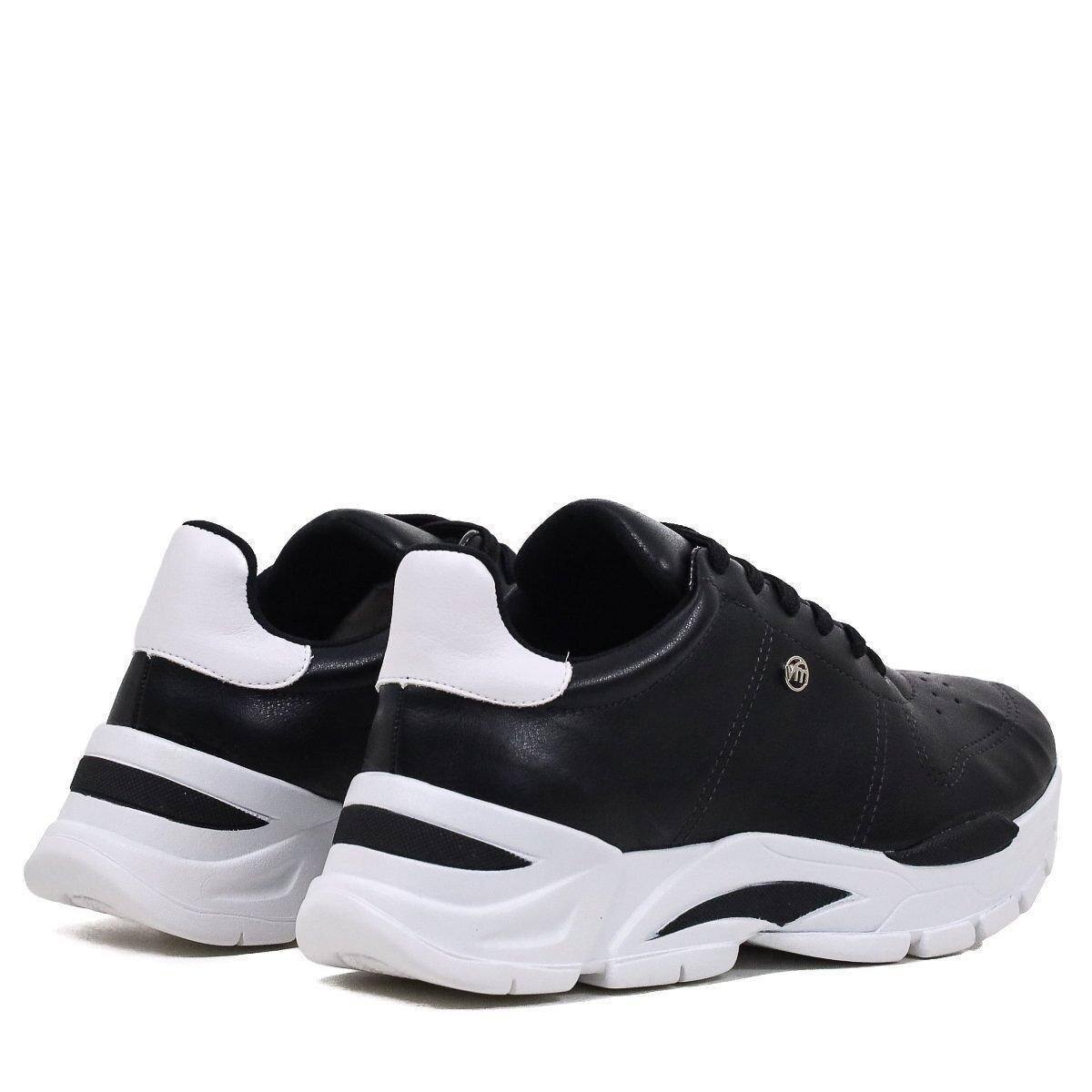 Tênis Via Marte Chunky Sola Alta Feminino - Preto | Netshoes
